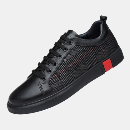 Herres Håndlavede Læder Casual Sneakers – Klassisk Design med Overlegen Komfort Men Shoes Tech Butik