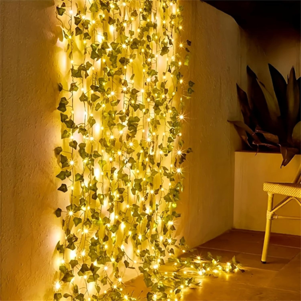 Dekorativ Gardin-Lyskæde – Funklende Effekt til Stilfulde Rum String Lights Tech Butik