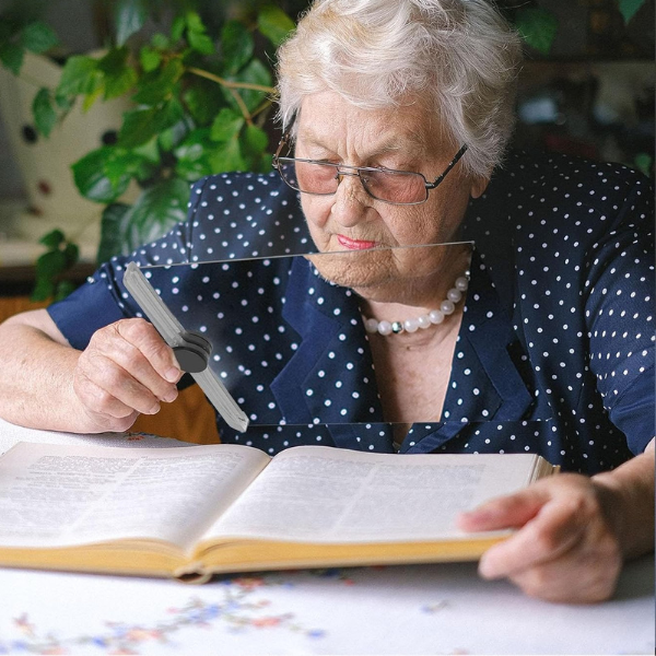 Håndfri ForstørrelsesGlas – Fleksibel Hals for Komfortabel Læsning Magnifying Glass Tech Butik