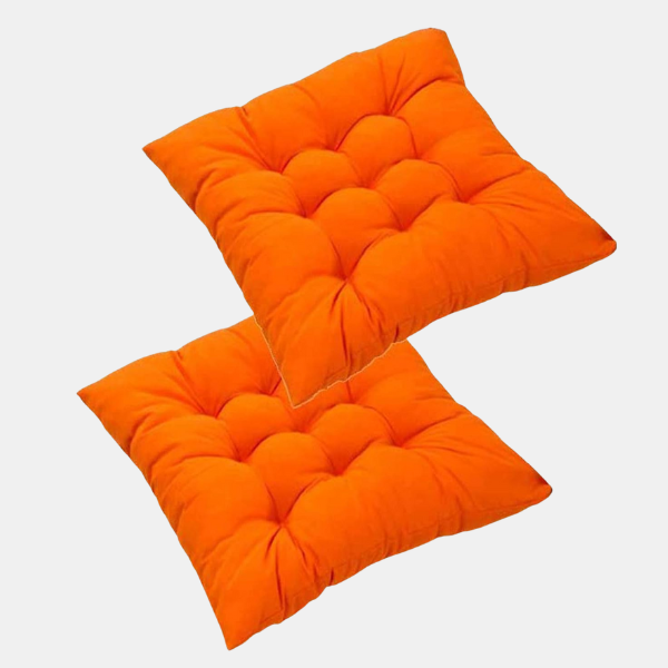 Ergonomisk Sædehynde til Hel Dags Støtte – Hyggelig Komfort til Enhver Stol Pillow Tech Butik Orange