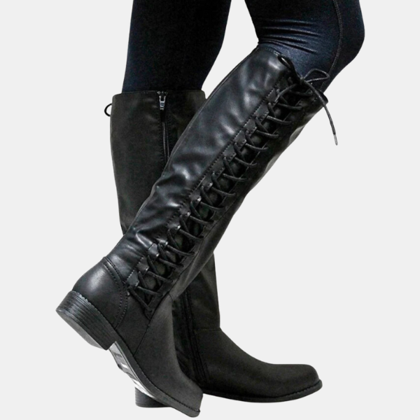 Komfortable Knæhøje Dame Støvler – Moderne Stil med Suveræn Støtte Women's Boots Tech Butik Sort 35