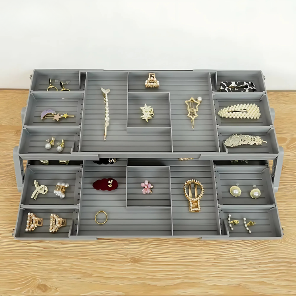 Udvidelig smart skuffeorganizer – Justerbar opbevaringsløsning til rodfrie skuffer Storage & Organization Tech Butik