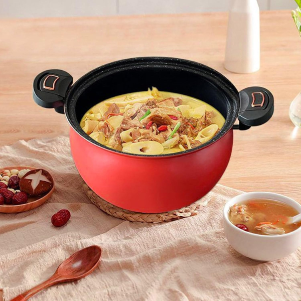 Innovativ mikro trykkoger – Kompakt og effektiv madlavning til hurtige, lækre måltider kitchen accessory Tech Butik