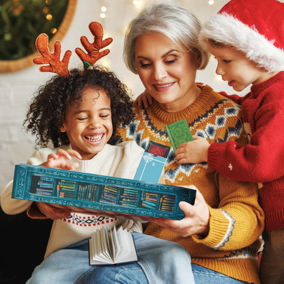 Elegant Mini Bog Adventskalender – 25 Klassiske Fortællinger i en Stilfuld Samleræske Advent Calendars Tech Butik