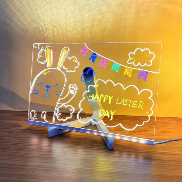 LED Tegnebræt til Børn – Lysende, Kreativ Sjov for Børn Toys Tech Butik Stor – 30 × 20 cm