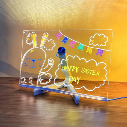 LED Tegnebræt til Børn – Lysende, Kreativ Sjov for Børn Toys Tech Butik Stor – 30 × 20 cm