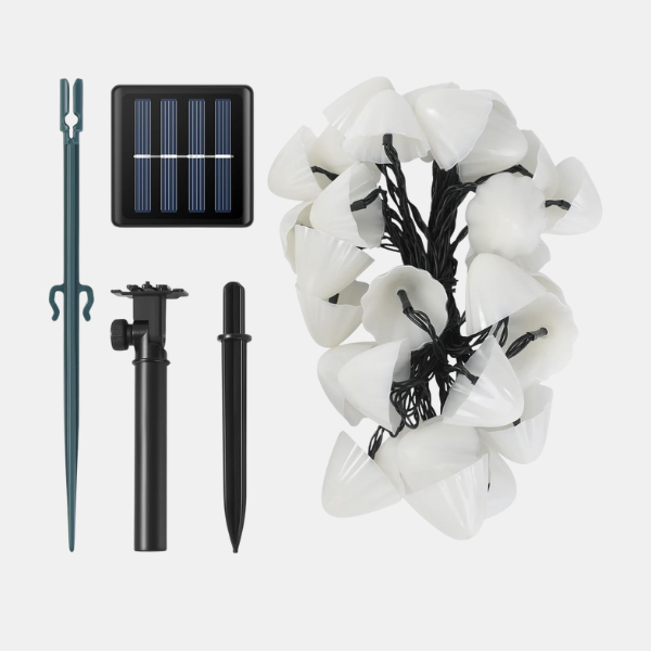 Solar Mushroom Have Lys – Bæredygtig og Dekorativ Udendørsbelysning Lighting Tech Butik
