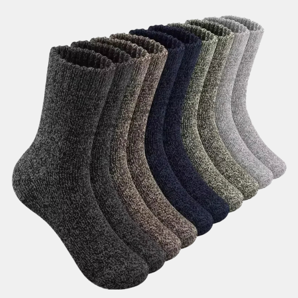 Merinouldsokker – Ekstra Tykkelse & Varme til Vandring & Vinter Home Tech Butik 5 Par - A