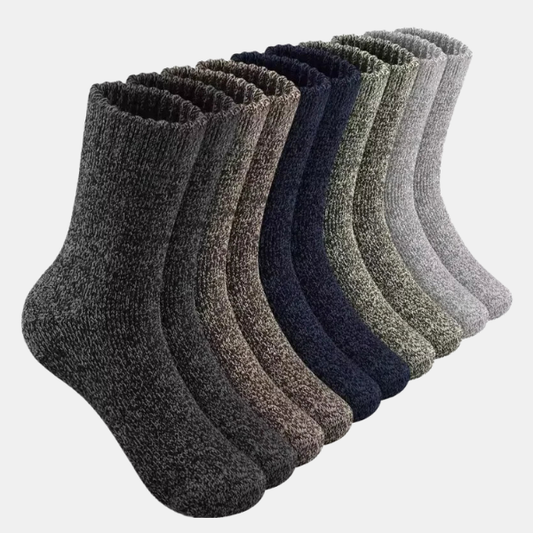 Merinouldsokker – Ekstra Tykkelse & Varme til Vandring & Vinter Home Tech Butik 5 Par - A