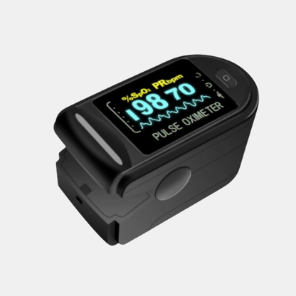 Smart Finger Pulsoximeter – Konsekvent og Pålidelig Sundhedsovervågning Pulse Oximeters Tech Butik Sort