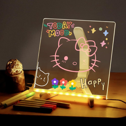 LED Tegnebræt til Børn – Lysende, Kreativ Sjov for Børn Toys Tech Butik Størrelse – 15 × 15 cm