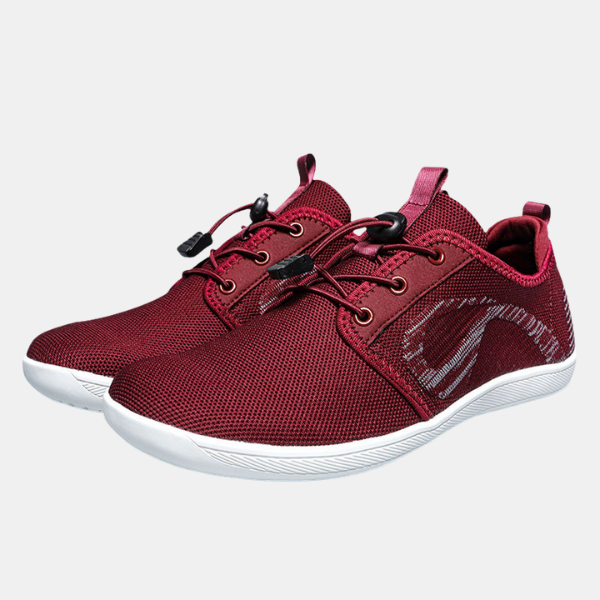 Herre Cool Breeze Casual Sneakers – Luftigt Design for Ultimativ Komfort Shoes Tech Butik Rød 6