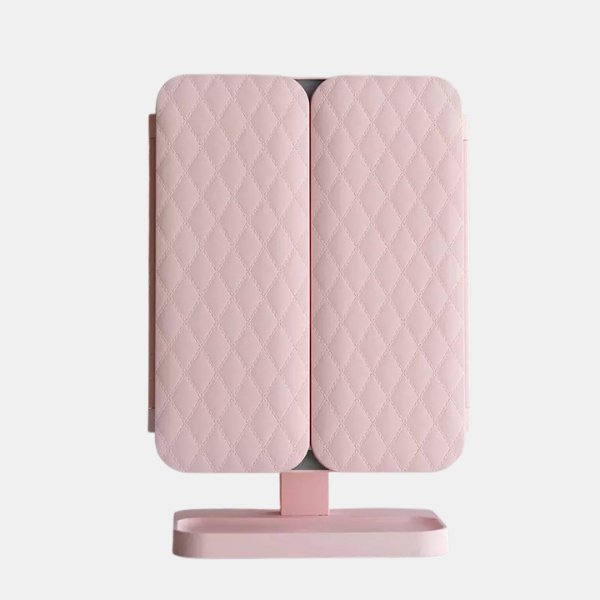 LED Makeup Spejl – Tre Lysindstillinger for Perfekt Skønhedspræcision Mirror Tech Butik Lyserød