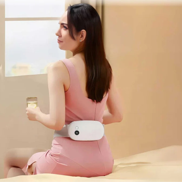 Varmeplade mod menstruationssmerter – varme og massage til lindrende komfort Camera Tech Butik