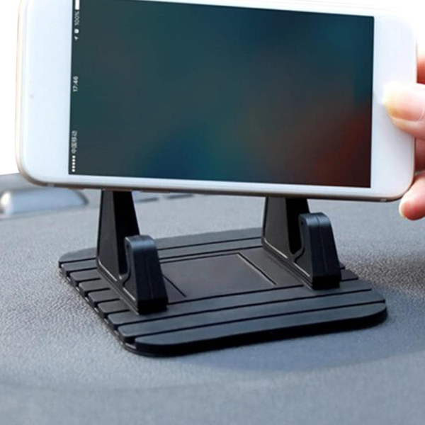 Skridsikker Telefonholder – Sikker Fastgørelse til Dit Bilinstrumentbræt Phone Security Holder Tech Butik