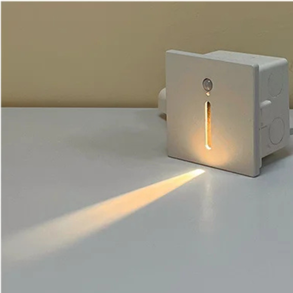 Smart Bevægelsessensor Natlys – Blød Væg­belysning til Trapper Lamps & Lighting Tech Butik