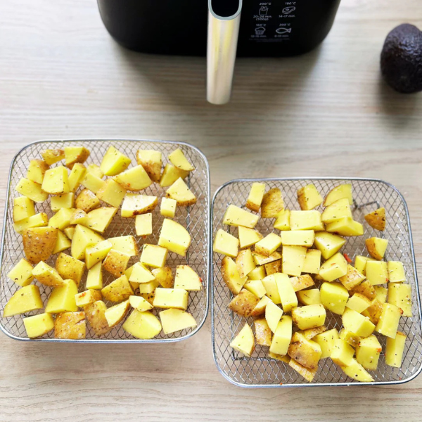 Kompakte Stabelbare Friturekurve – Effektiv Madlavning og Opbevaring kitchen accessory Tech Butik