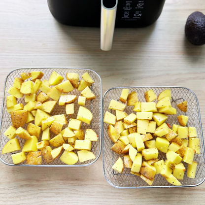 Kompakte Stabelbare Friturekurve – Effektiv Madlavning og Opbevaring kitchen accessory Tech Butik