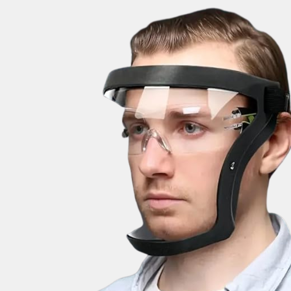 Fuld Ansigtsskærm – Ultimativ Sikkerhed med Komfortabel Pasform Home Tech Butik