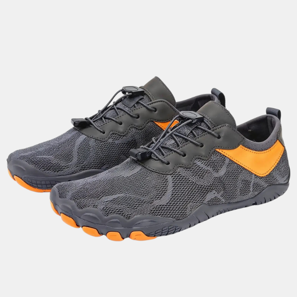 Ergonomiske Barefoot Sko – Overlegen Støtte & Naturlig Komfort Shoes Tech Butik Grå 36