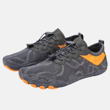 Ergonomiske Barefoot Sko – Overlegen Støtte & Naturlig Komfort Shoes Tech Butik Grå 36