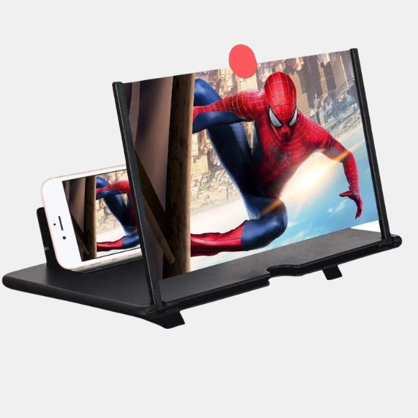 Bærbar Telefon Skærmforstørrer – HD Displayforstærker Med Stativ Gadgets Tech Butik