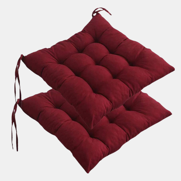 Ergonomisk Sædehynde til Hel Dags Støtte – Hyggelig Komfort til Enhver Stol Pillow Tech Butik Rødbrun