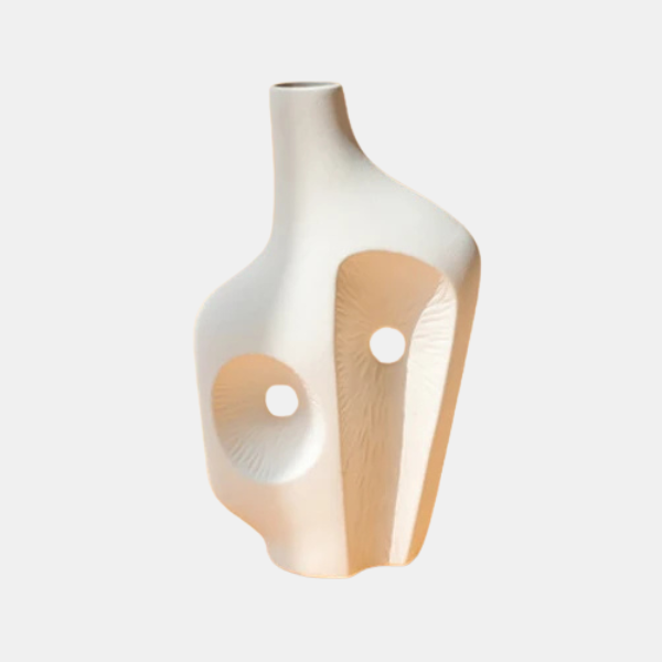 Moderne Keramisk Abstrakt Skulptur – Kunstnerisk Dekoration til Hjem & Kontor Home & Decor Tech Butik Style 1 Skulptur