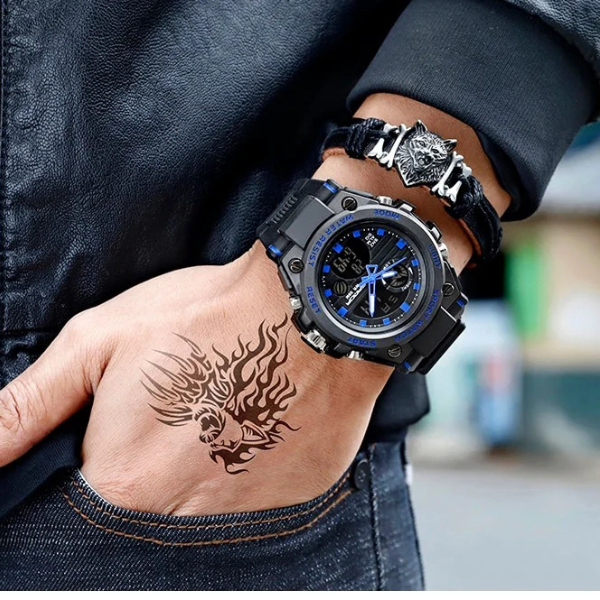 Herre Taktisk Militærur – Robust Holdbarhed og Præcision Watches Tech Butik