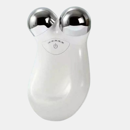 Mikrostrøms ansigtsroller – Skånsom hudtoning og foryngelse derhjemme Skin Care Tech Butik Hvid 1 Micro Roller