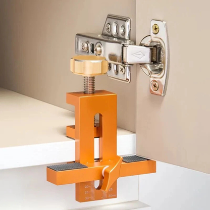 Skabsdør Monteringsskabelon – Problemfrit installationsværktøj Measuring Tools Tech Butik