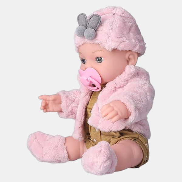 Realistisk Silikone Babydukke – Blød & Interaktiv Legemakker Interactive Baby Doll Tech Butik