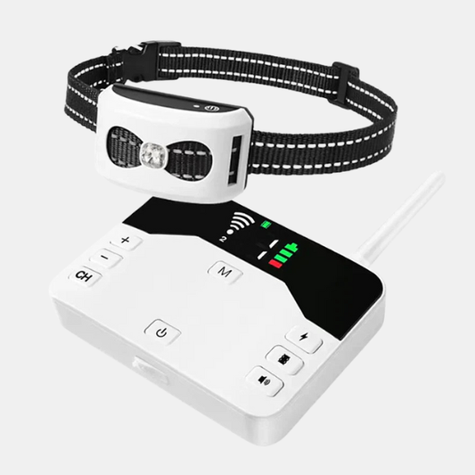 2-i-1 Trådløst Træningshundehalsbånd & Elektronisk Hegnsystem – Pålidelig Sikkerhed & Skånsom Korrektion Collar Tech Butik Til 1 hund