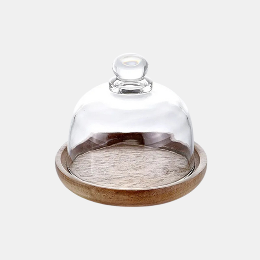 Træmadbeholder – Naturlig og Bæredygtig Opbevaringsløsning Wood Food Container Tech Butik 10cm