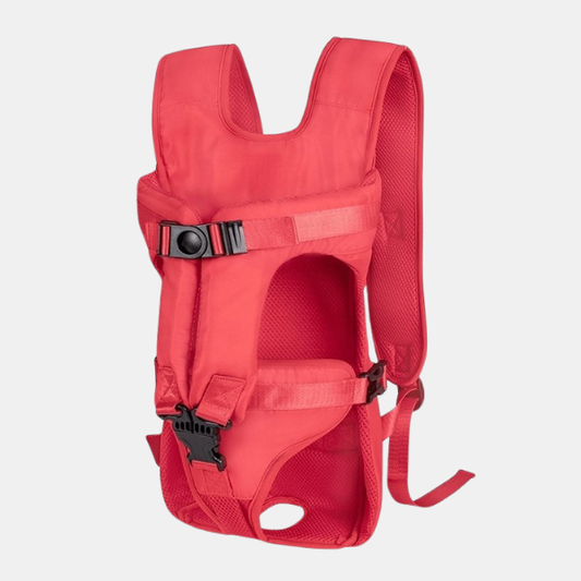 Ergonomisk Hunderygsæk – Komfortabel Transport op til 10 kg Pets & Supplies Tech Butik Rød S