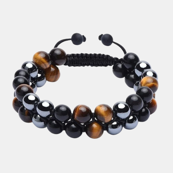 Luksuriøst Dobbeltlags Armbånd med ædelsten Bracelets Tech Butik