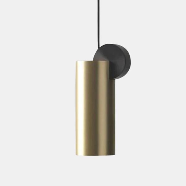 Kreativ LED Pendellampe – Moderne Design til Indendørs Stemning Lamps & Lighting Tech Butik C D16.H31CM Sort & Guld