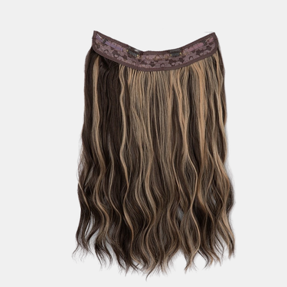 Øjeblikkelig Glam Hårforlængelser – Hurtig Volume & Længdeforvandling Hair extensions Tech Butik Askebrun 40cm