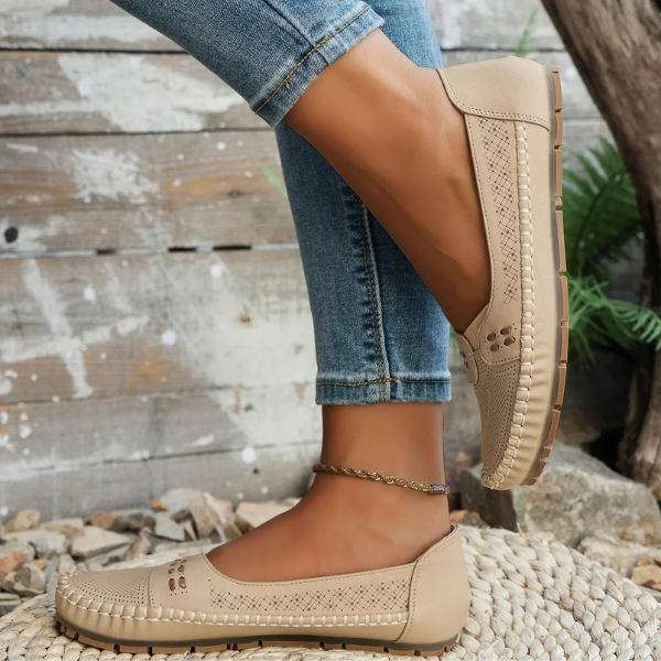 DameKlassiker Loafers - Ubetinget Elegance med Komfort Hele Dagen Shoes Tech Butik