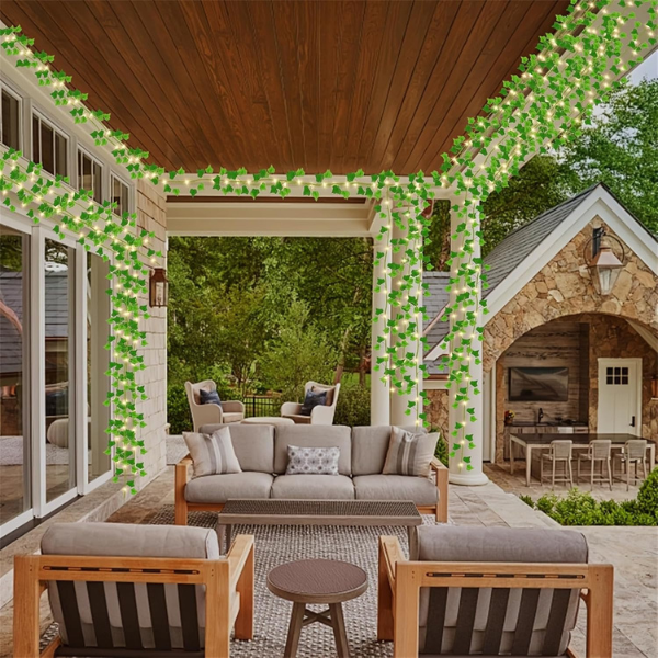 Dekorativ Gardin-Lyskæde – Funklende Effekt til Stilfulde Rum String Lights Tech Butik