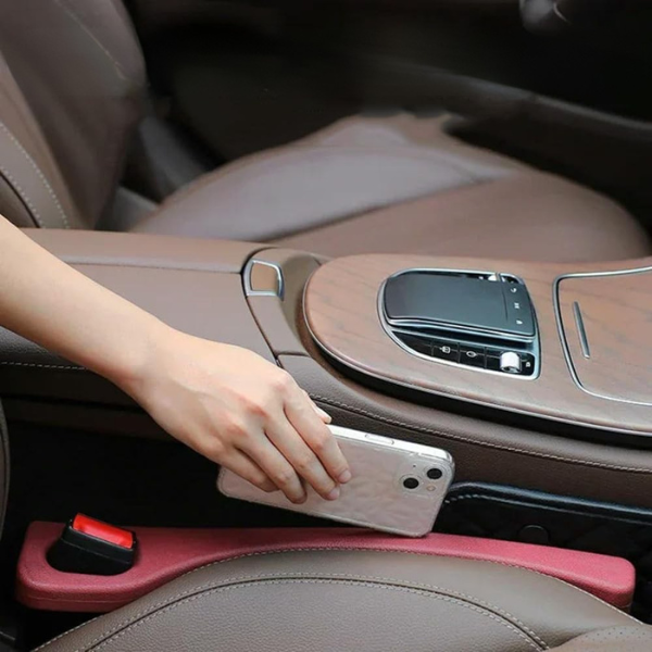 Bilsædemellemrumsblokerer – Praktisk Organizer til Førere og Passagerer Car Seat Gap Filler Tech Butik