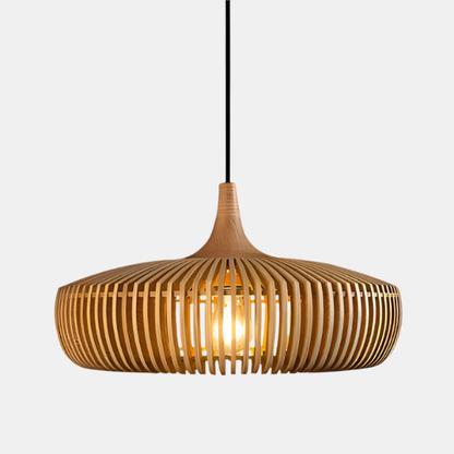 Træpendellampe – Minimalistisk belysning og skandinavisk varme Ceiling lamp Tech Butik Træ