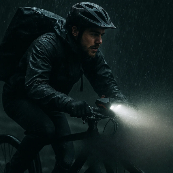 4-i-1 Cykellygte med Powerbank – 1500 Lumen LED for Klar og Pålidelig Natkørsel Power Bank Tech Butik