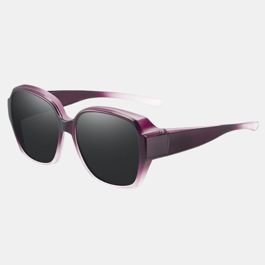 Ultra Shade Polaroid-Overbriller – Behagelig pasform med klar solsyn Sunglasses Tech Butik 1