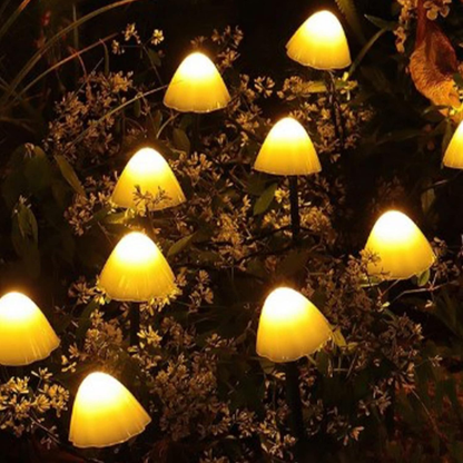 Solar Mushroom Have Lys – Bæredygtig og Dekorativ Udendørsbelysning Lighting Tech Butik