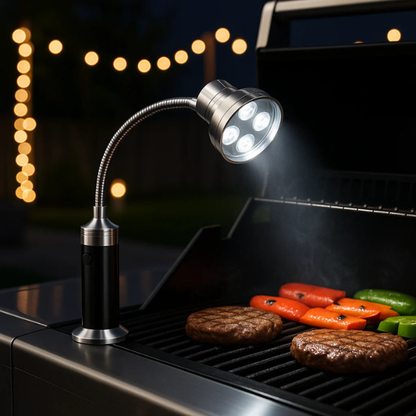 Magnetisk Grilllys – Kraftfuld Magnetisk LED til Grill & Udendørs Madlavning Kitchen Gadgets Tech Butik