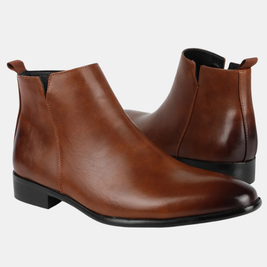 Elegant Klassisk Herre Støvler – Tidløs Stil med Overlegen Komfort Shoes Tech Butik Brun 40