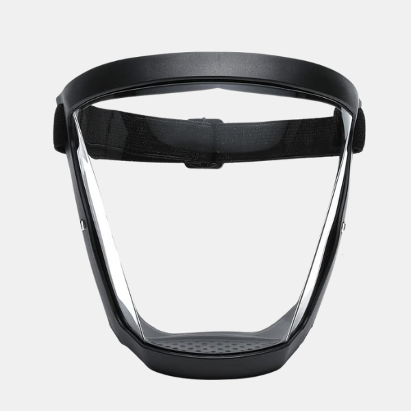 Fuld Ansigtsskærm – Ultimativ Sikkerhed med Komfortabel Pasform Home Tech Butik Sort Ansigtsskærm