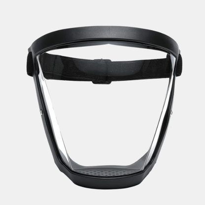 Fuld Ansigtsskærm – Ultimativ Sikkerhed med Komfortabel Pasform Home Tech Butik Sort Ansigtsskærm