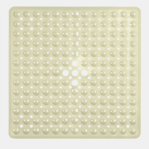 Badsikkerhed Non-Slip Suge-Måtte – Sikker Greb for Skridsikre Badeværelsesgulve Bath & Shower Mats Tech Butik Elfenbenscreme